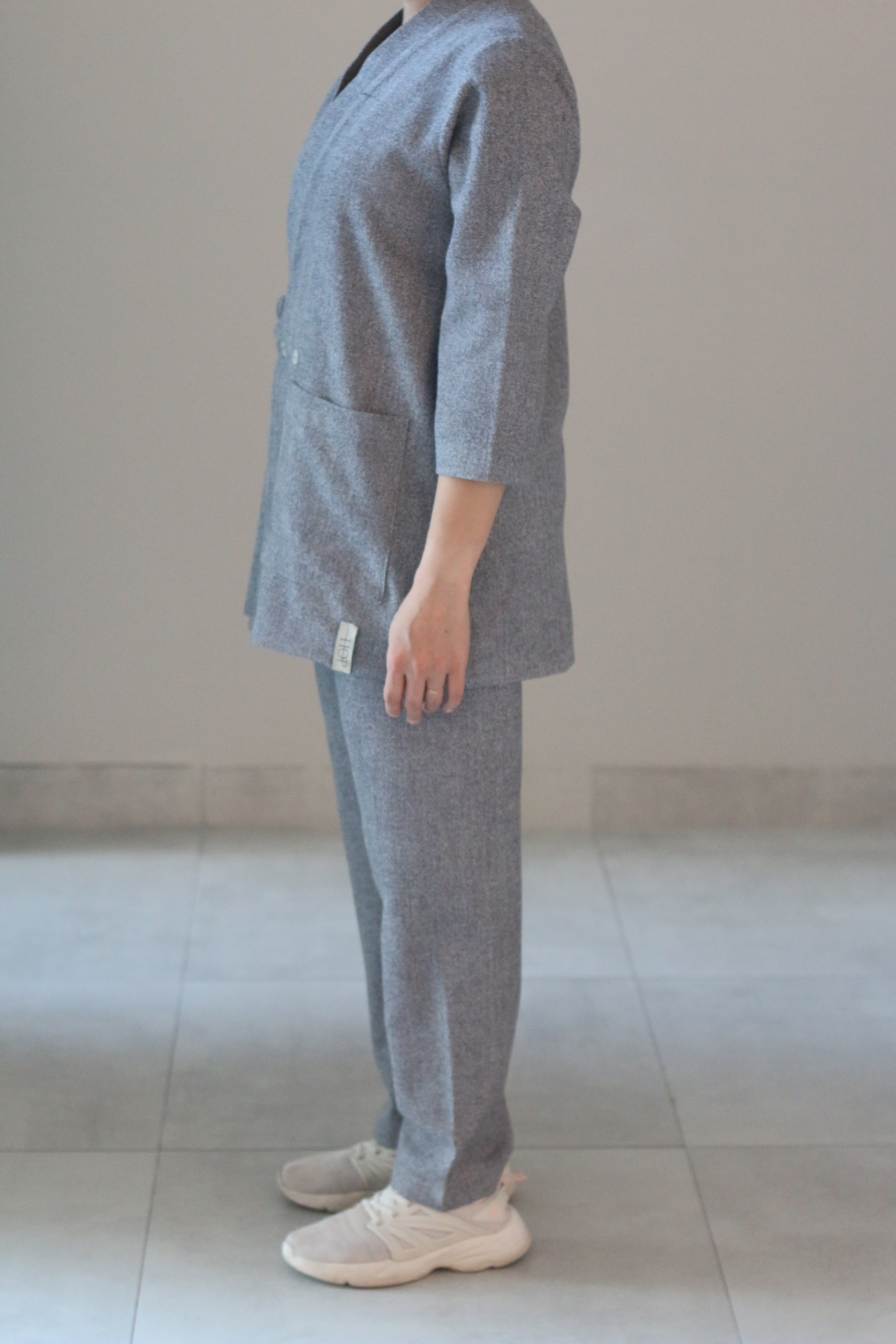 HOP Couture | Shizan | Wool Grey