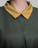 Simple Chic | Overlap | Olive Green.Yellow